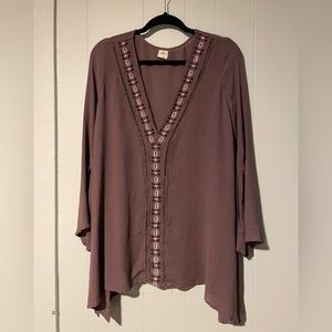 O’Neill embroidered dress cover up, size small